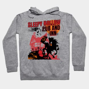 Sleepy Hollow Pub and Inn Beer Drinking Headless Horseman Hoodie